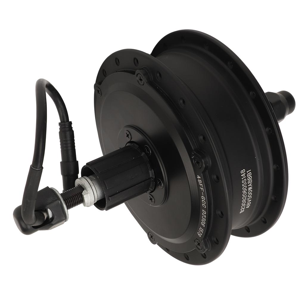 Bike Gear Hub Motor Brushless Rear Wheel Drive 48V500W Cassette IP54 Waterproof Quiet Operation