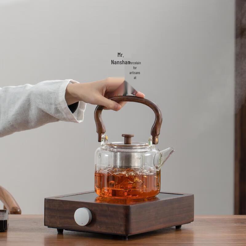 Mr. Nanshan Vajra Palm Glass Tea Brewing Set