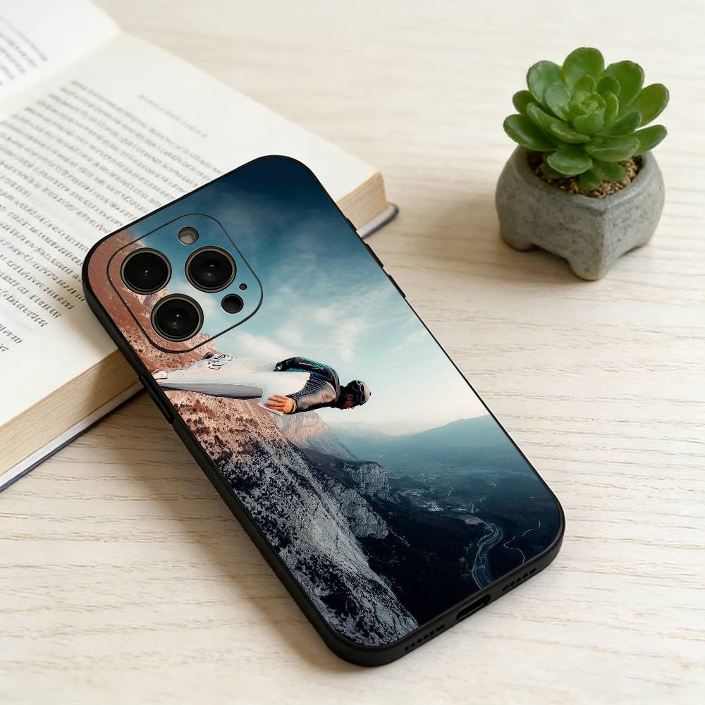 

Wingsuit Flying Phone Case Silicone Soft For IPhone 17 16 15 14 13 12 11 X XR Plus Pro Max Plus iPhone12PRO