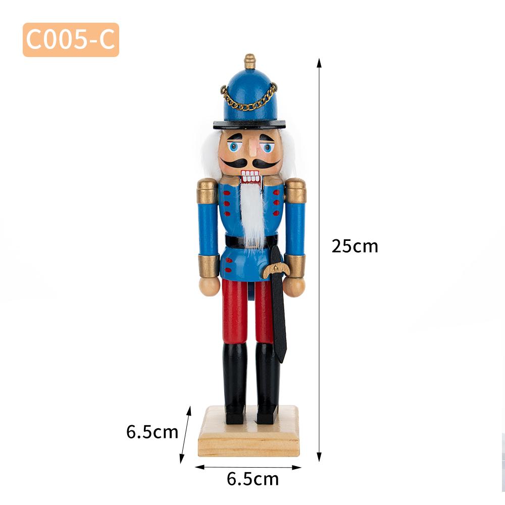 Vintage Cavalry-style Wooden Nutcracker