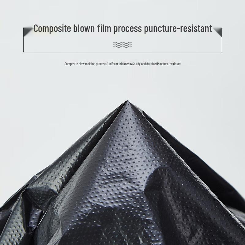 Homeglen Large Black Trash Bags