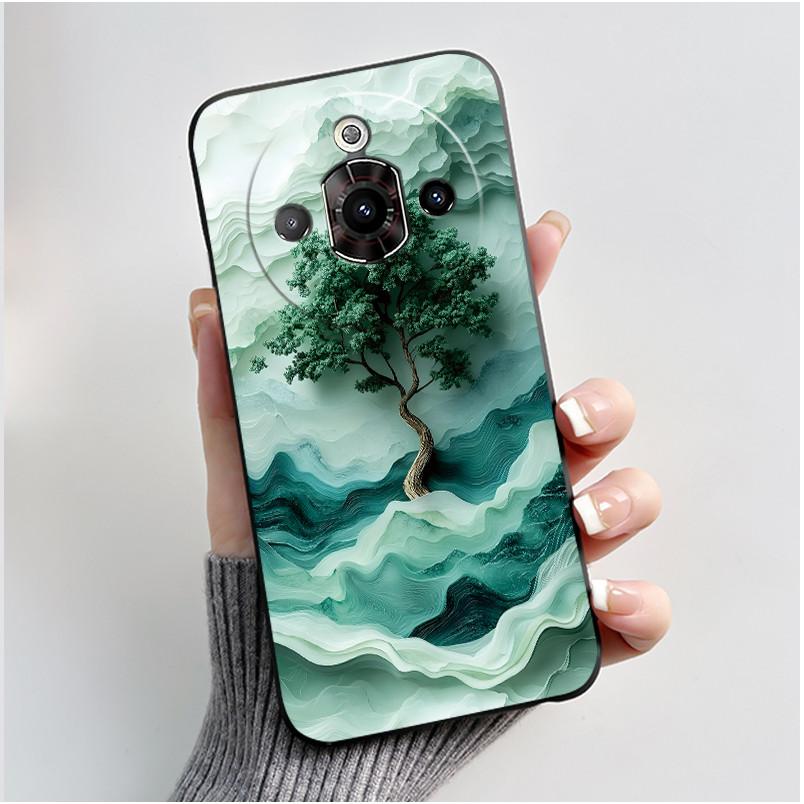 Cute Cartoon Case For ZTE Nubia Focus Pro 5G Capa Printing Shell Protective Cover Coque Soft Silicone Black Casing Fundas