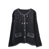 Imitation Mink Velvet Knitted Cardigan Autumn and Winter New Loose Design Sweater Jacket Women