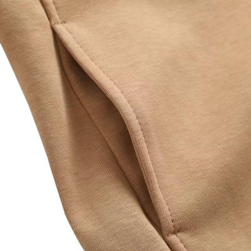 Za Export New Arrival Women's Clothing ZR Fashion Style Fashion Stylish Casual Cotton V Neck Long Sleeves Jacket Outwear