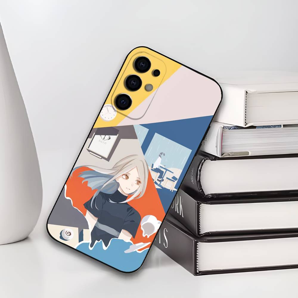 Soft Black Cover Band Y-Yorushikas Phone Case Compatible with Samsung S25 S24 S21 S22 S23 S30 Ultra S20 plus Fe Lite
