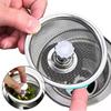 Filtru pentru chiuveta de bucătărie din oțel inoxidabil Chiuvetă cu plasă Filtru de canalizare Scurgeri de pardoseală pentru baie Filtru pentru orificiul de scurgere a deșeurilor