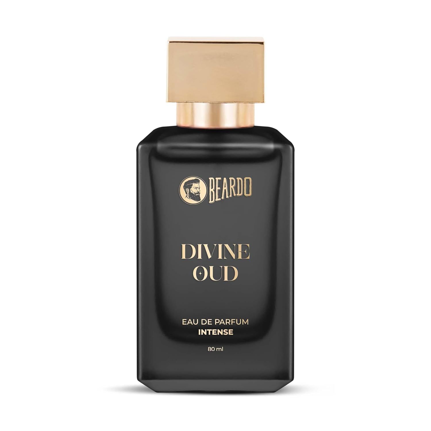 BEARDO Divine Oud Perfume For Men, 80Ml | Oriental Scent With Saffron, Nutmeg,Patchouli & Agarwood | Long Lasting Premium Mens Perfume 80ML