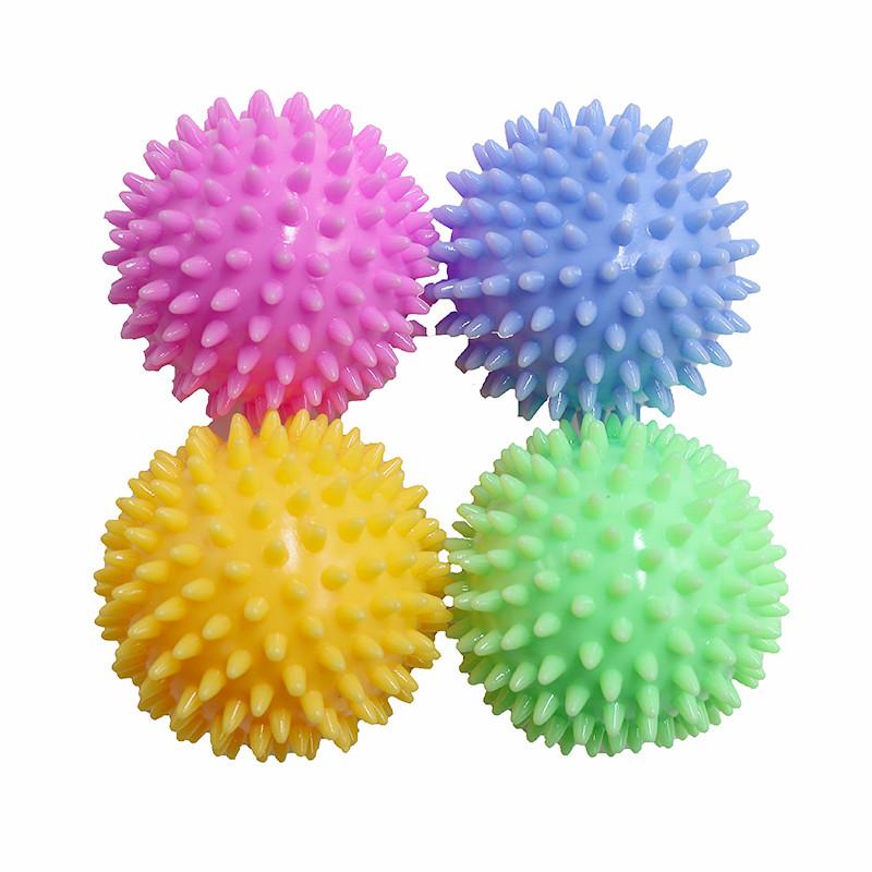 

(H0826)4 шт., светящиеся подошвы, мышцы, флэш-массаж, декомпрессия, укол, выпуск мяча, давление