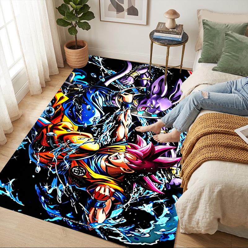 Dragon Ball Living Room Nonslip Area Rug Soft Carpet For Bedroom Game Playroom Sofa Office Home Decor Doormat Christmas Gift C9261296