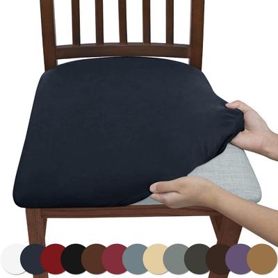 TEMU Milk Silk Stretch Chair Cushion Cover - Hot Selling Cross-Border Stool Cover