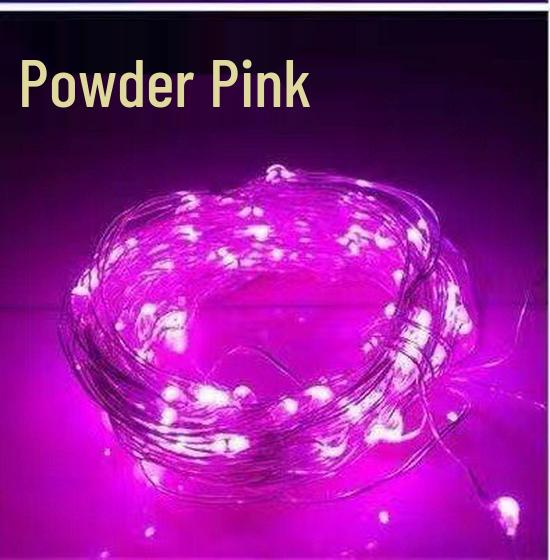 LED Copper Wire String Lights with Battery Box for Gift Box, Baking, Bouquet, Fresh Flowers, Cake, and Christmas Decorations.