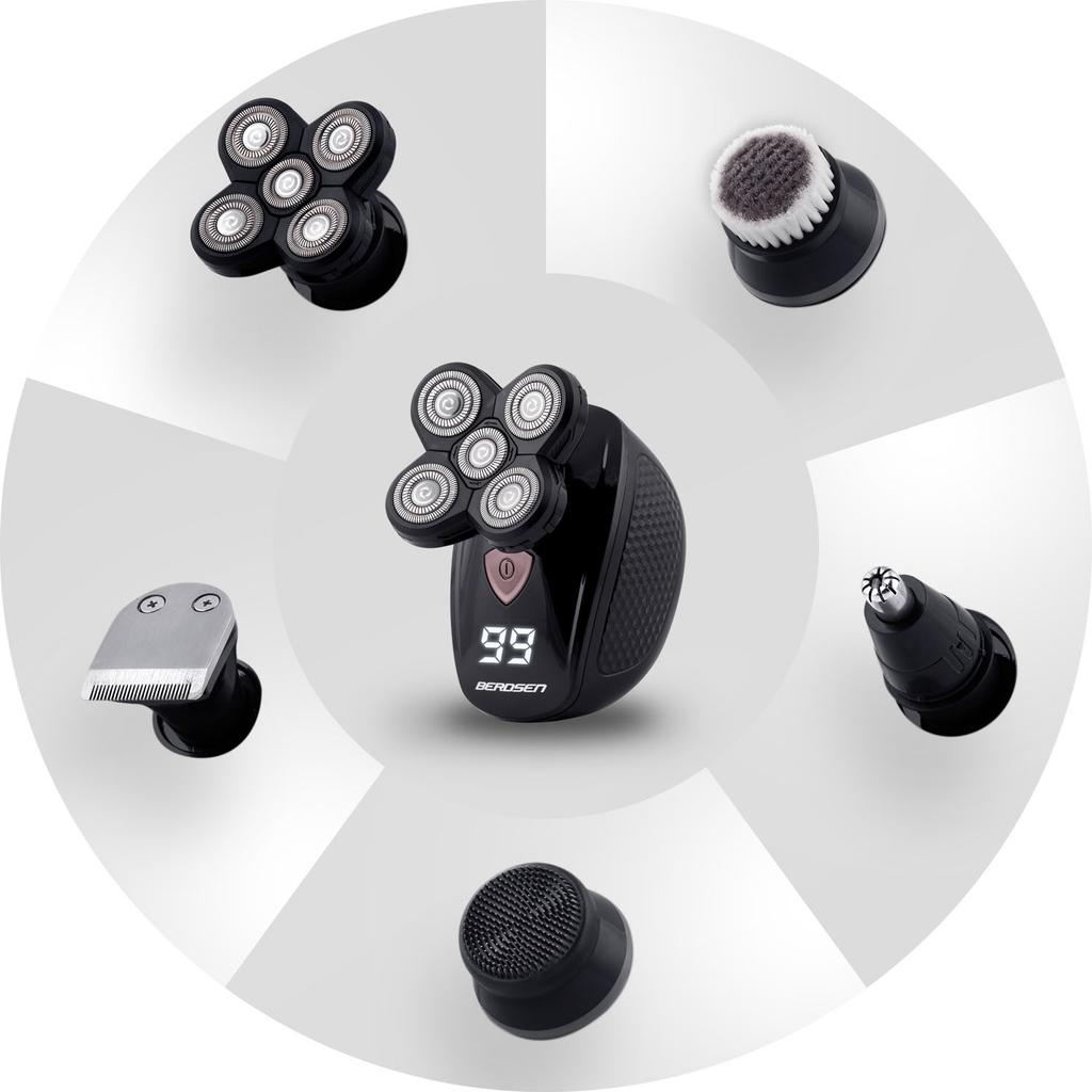 Berdsen Bd-265 Electric Shaver Black