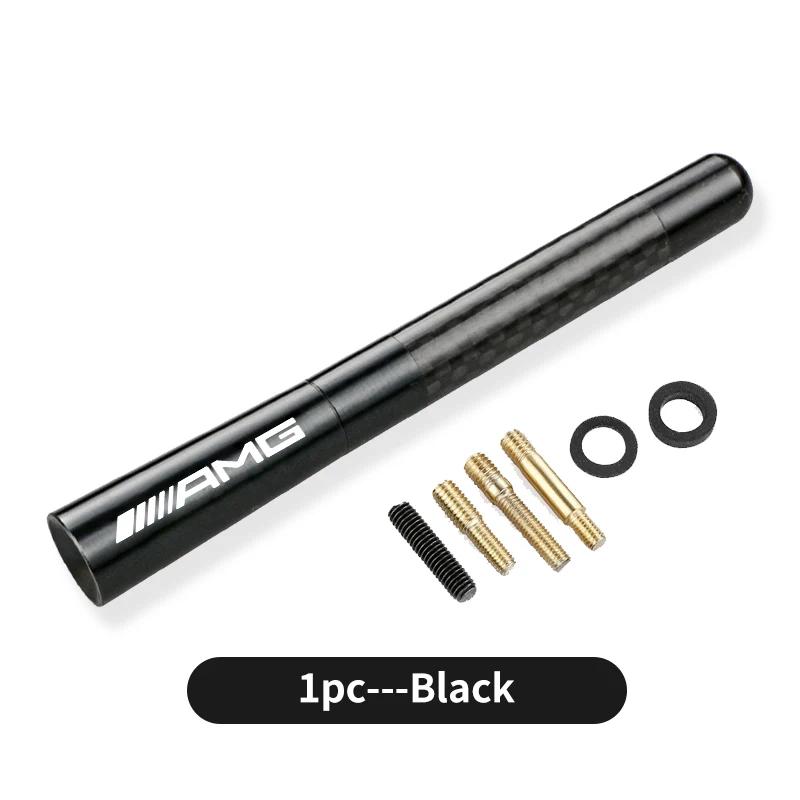 GLC GLB Carbon Fiber Radio Antenna Short Mast Signal Car Accessories For Mercedes Benz AMG A B C E S G Class W201 W210 W108 W20