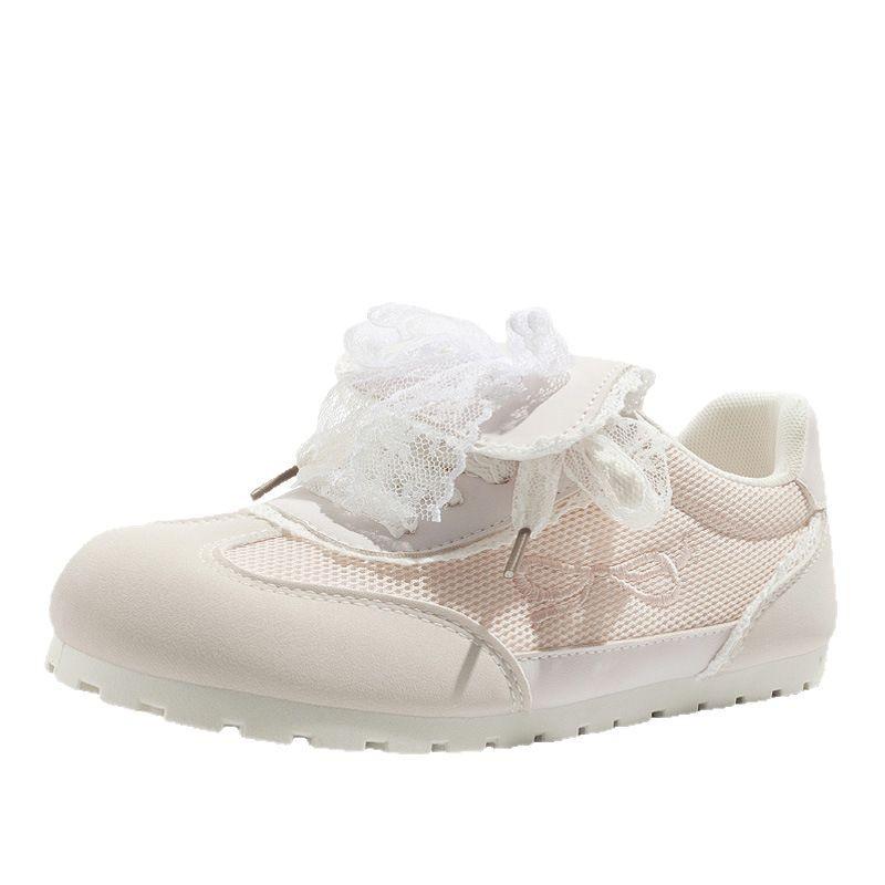 Beierde training shoes autumn new student mesh breathable thin-soled casual shoes
