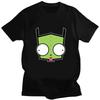 Kawaii Invader Zim Grafik T-Shirt Happy Hug Ready Zim Bild Niedliches Cartoon T-Shirt Herren Damen Retro T-Shirt Oversize T-Shirt