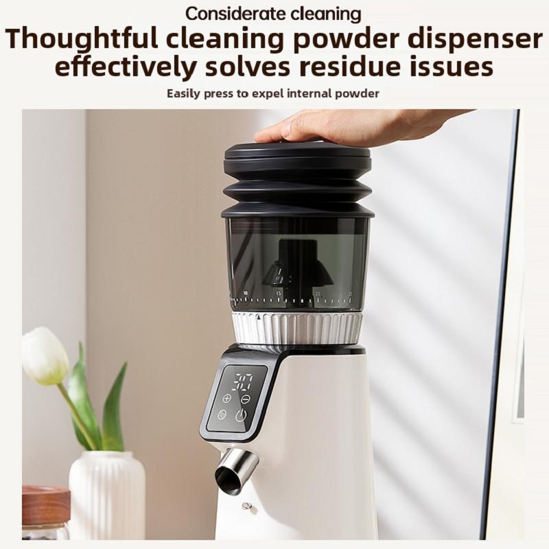 Molinillo de Café Eléctrico, Molinillo Dosificador Totalmente Automático para Uso Doméstico y Comercial