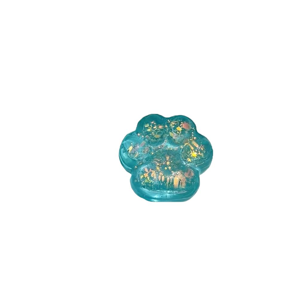 Soft Jelly Feel Cat Paw Squishy, Anti-Stress Fidget Toy for Kids and Adults Anxiety Relief