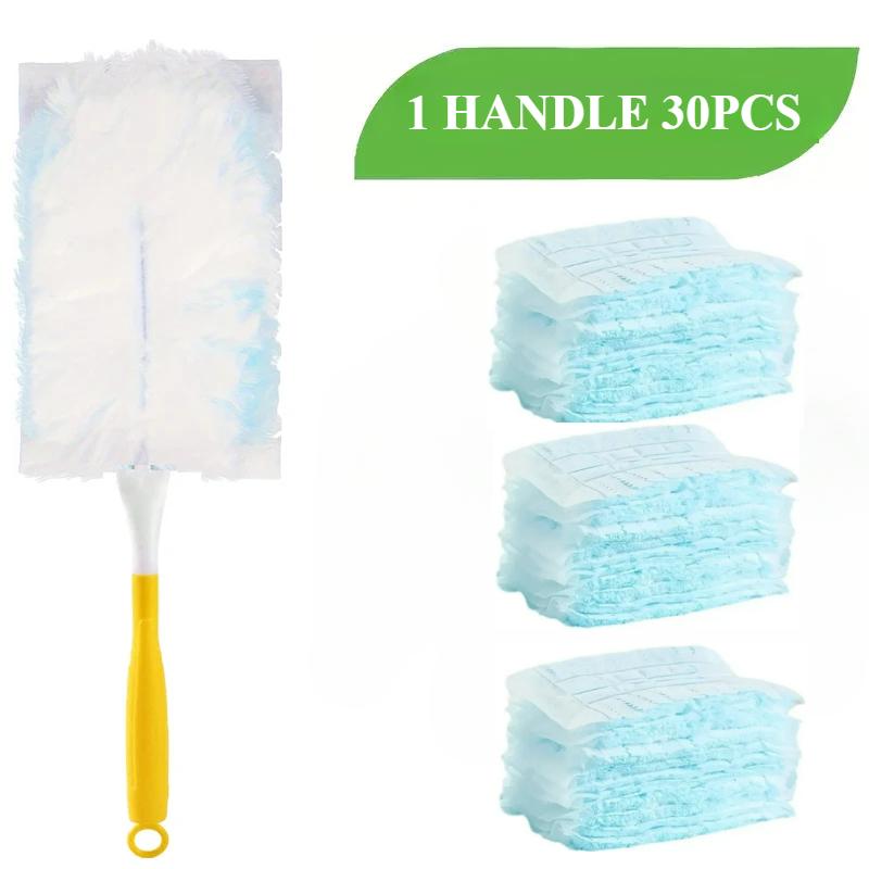 Double Sided 360 ° Disposable Electrostatic Duster ,Electronics, Blinds, Car, Ceiling Home Dusting Brush Cleaning Accessories
