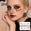 Waterproof Face Decals for Halloween Tattoo Stickers Temporary Party Makeup Art Kids Pumpkin Bat Bloodstain Adults Safe Skin Friendly Holiday Body