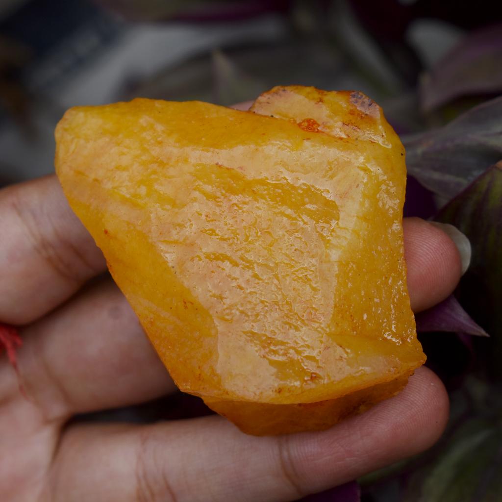 Natural Yellow Sapphire 43ct Raw Rough Certified Loose Gemstone