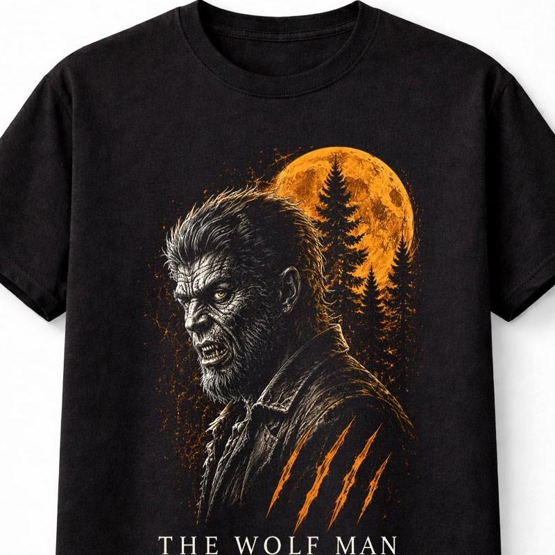 Wolf Unisex Werewolf Gothic Horror Monster Moon Unisex TShirt