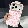 Leather Texture TPU Phone Case For iPhone 17 17e 16e 16 15 Pro Max 14 13 Pro Max 11 Bowknot Printed Soft Silicone Back Cover