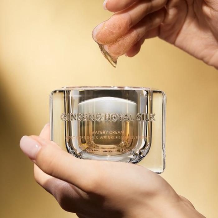 Nature Republic Ginseng Royal Silk Watery Cream & Eye Cream Set (3-Piece)