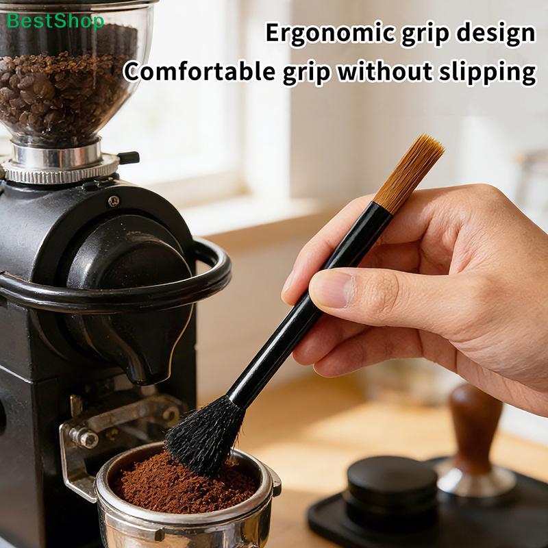 Coffee Bar Counter Cleaning Brush Coffee Grinder Semi-automatic Coffee Machine Coffee Powder Soft Bristle Brush Coffee Tool