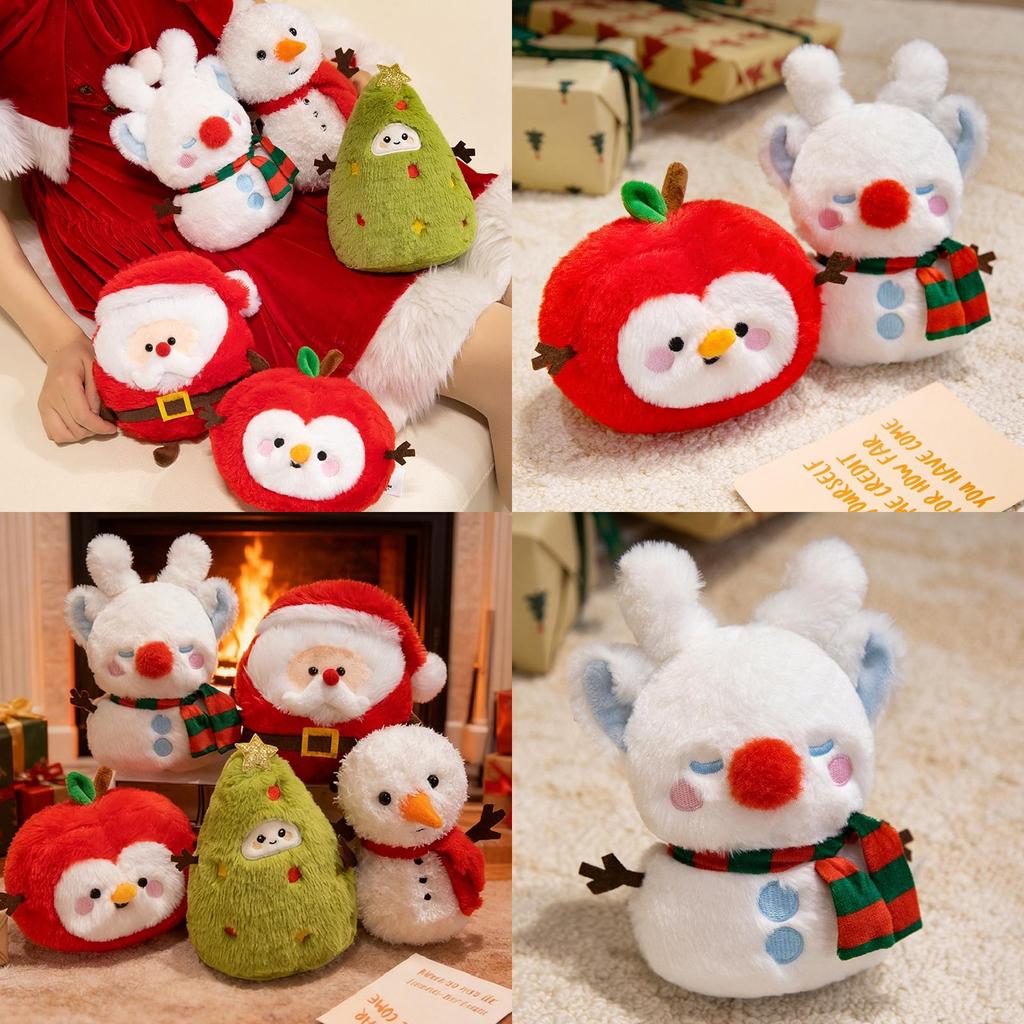 Santa Claus Stuffed Animal With Premium Plush For Christmas Tree Decoration And Children