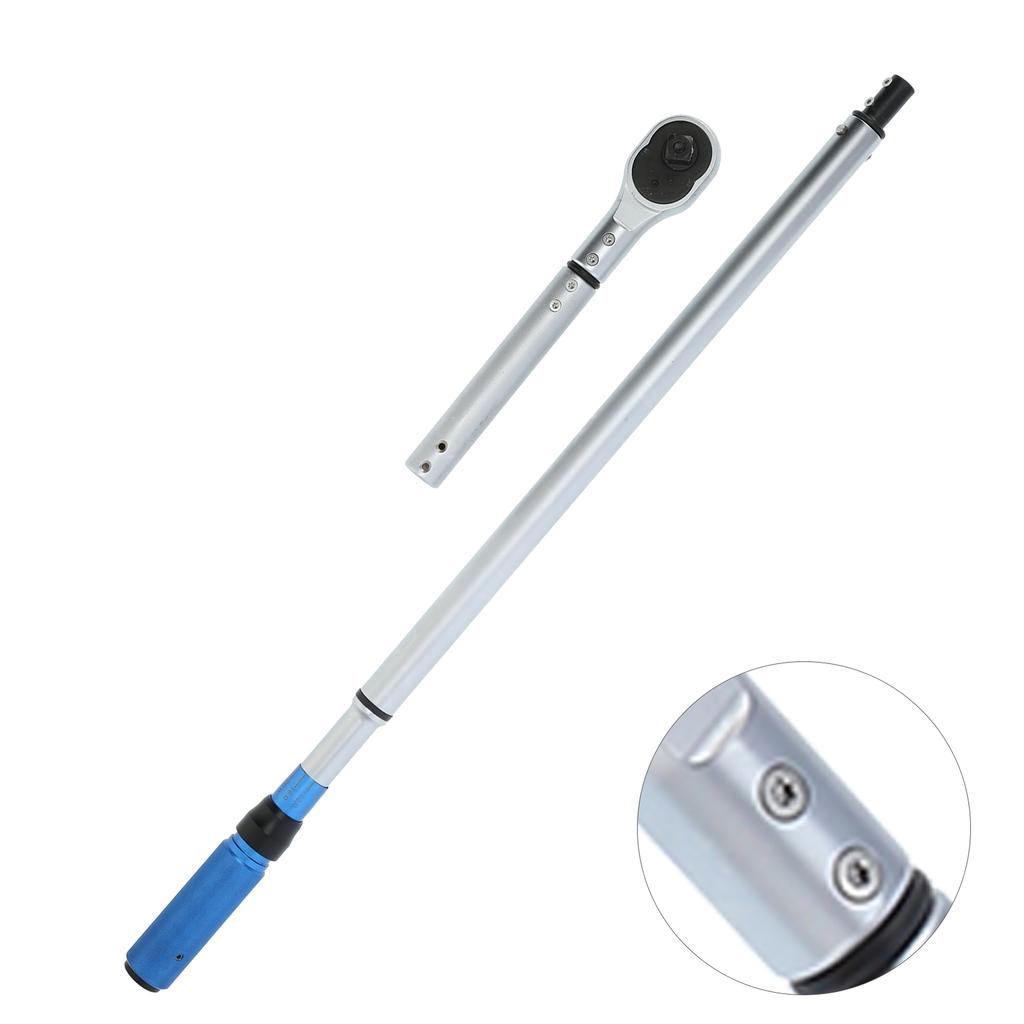 Torsion Wrench Preset Adjustable Spanner with Scale Hand Tightening Tool 1 4in Drive 5‑25N.m