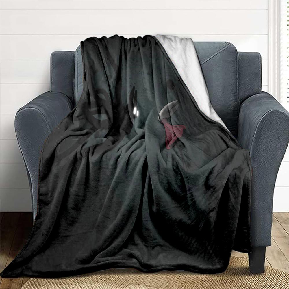 Hollow Knight Flannel Blanket, High quality Comfortable for All Seasons, Home Decor, Warmth and Comfort