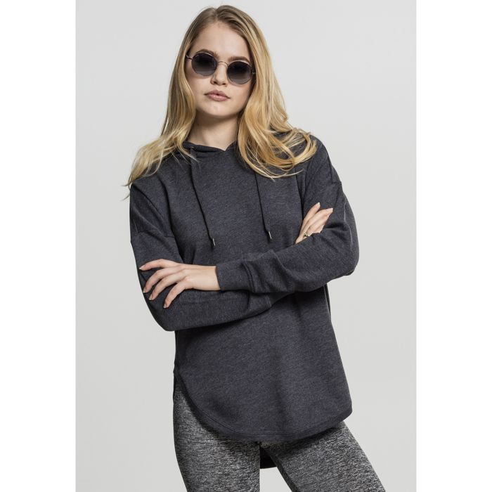Sweatshirt à capuche - Urban Classics - Oversized - Gris foncé - 60% Coton - 40% Polyester