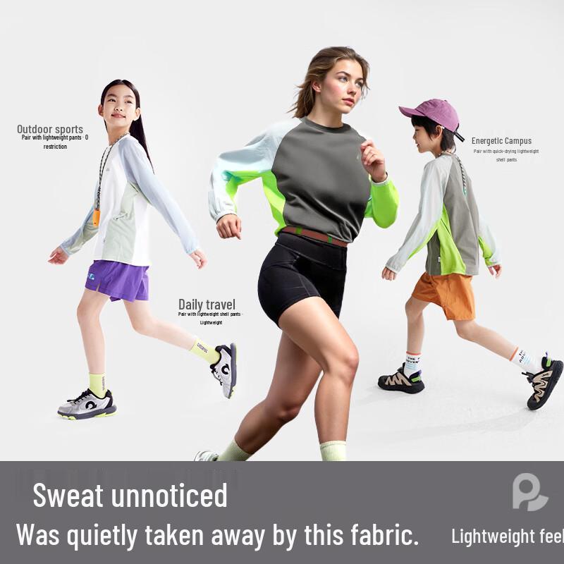 Kids' Breathable Long-Sleeve T-Shirt