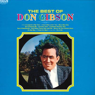 LP Record DON GIBSON - Best Of Don Gibson RMP5132S RCA 1979 Japan Obi Country Used
