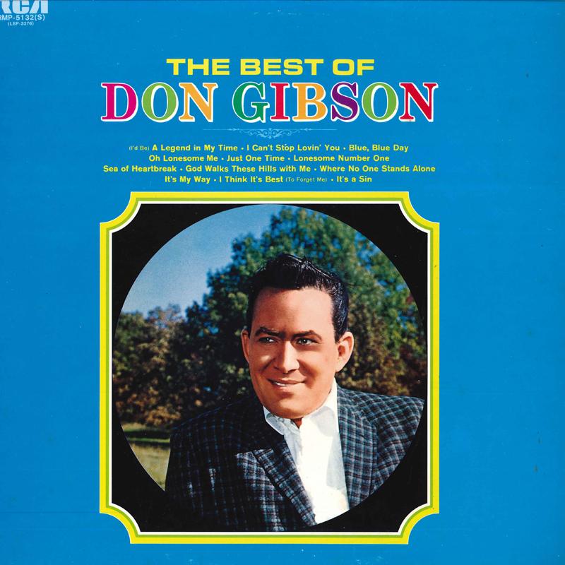 LP Record DON GIBSON - Best Of Don Gibson RMP5132S RCA 1979 Japan Obi Country Used