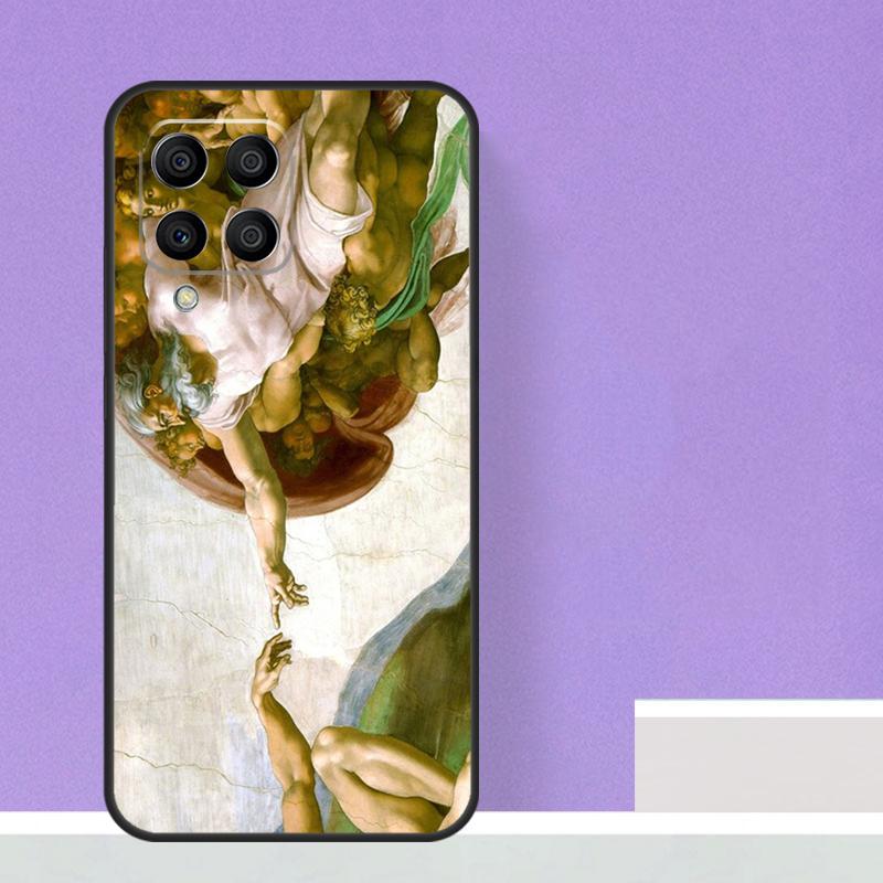 Renesanční umělecká barva pro Samsung Galaxy M55 M15 M13 M33 M53 M20 M30s M31s M12 M32 M52 M11 M51 M14 M34 M54 Pouzdro