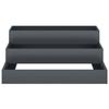 Garden Planter Anthracite 90 X 90 X 35 Cm