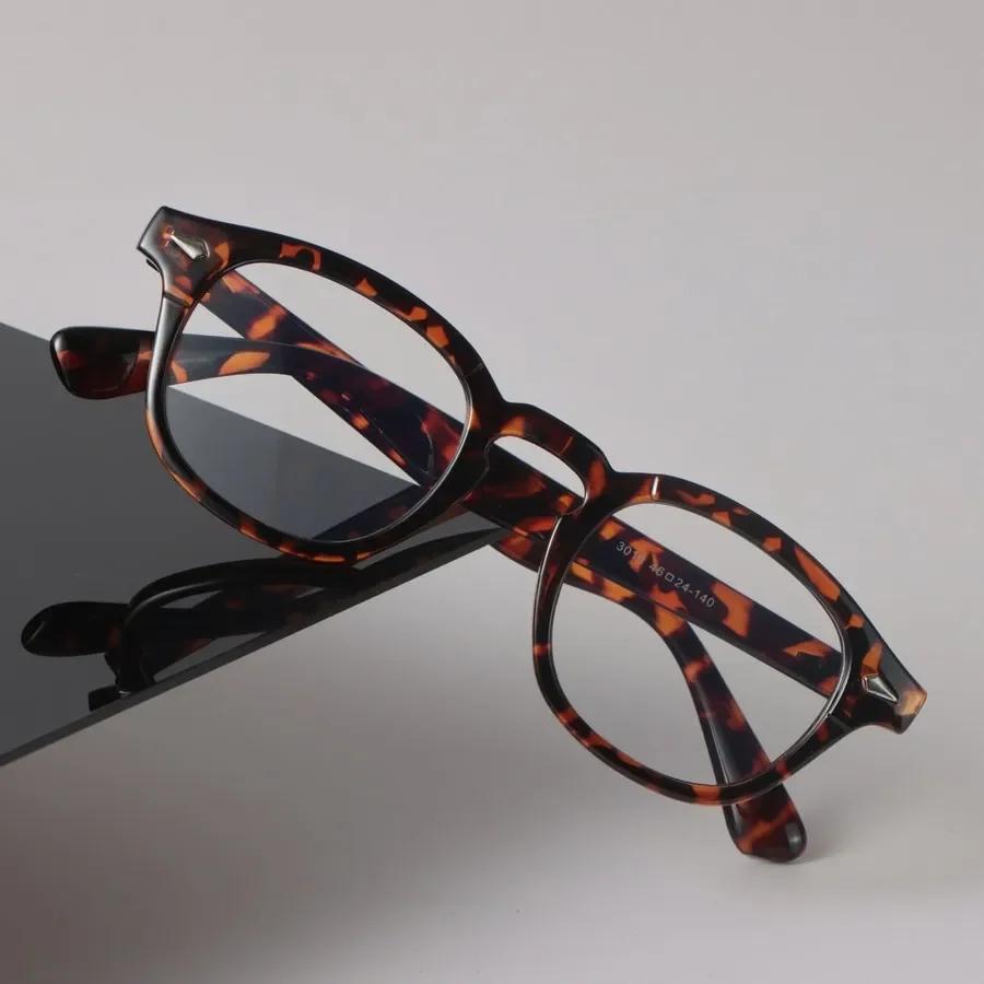 Minimalist Luxury Transparent Glasses Cool Round Frame Eyeglass Women Men Clear Lens Frame Glasses Oculos