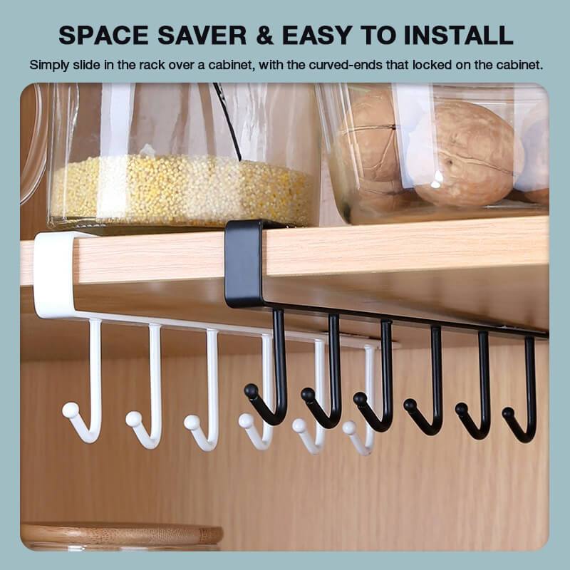 Cumpără Hanger Rack Kitchen Hooks Self Adhesive 6 Hooks