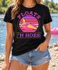 Floats N Hoes Shirt, Funny River Tubing Tee, Vintage Summer Float Trip T Shirt, Lake Weekend Outfit, Girls Vacation Gift, Pool Party Graphic
