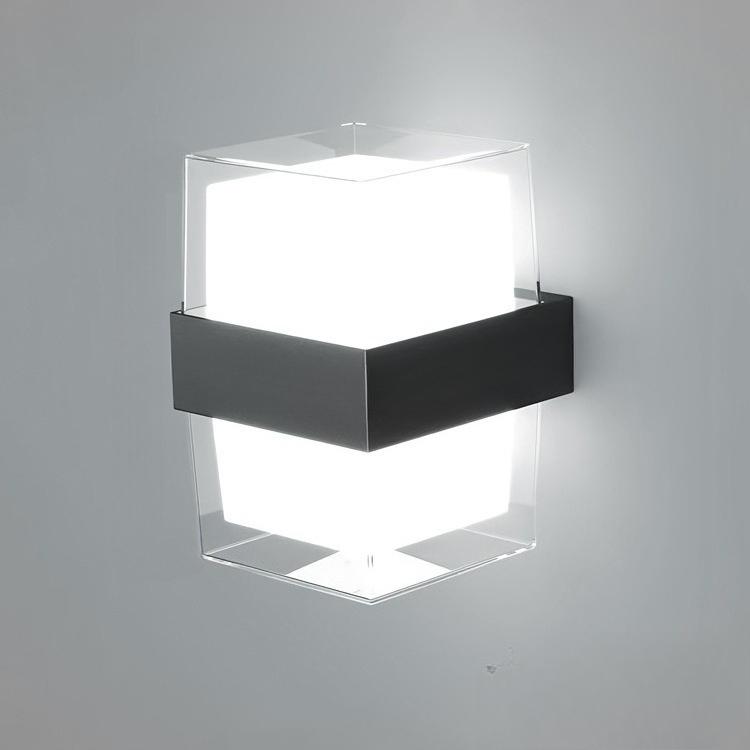 Modern LED Wall Light Square Round Interior Living Room Bedroom Corridor Aisle Sofa Background Wall Wall Light