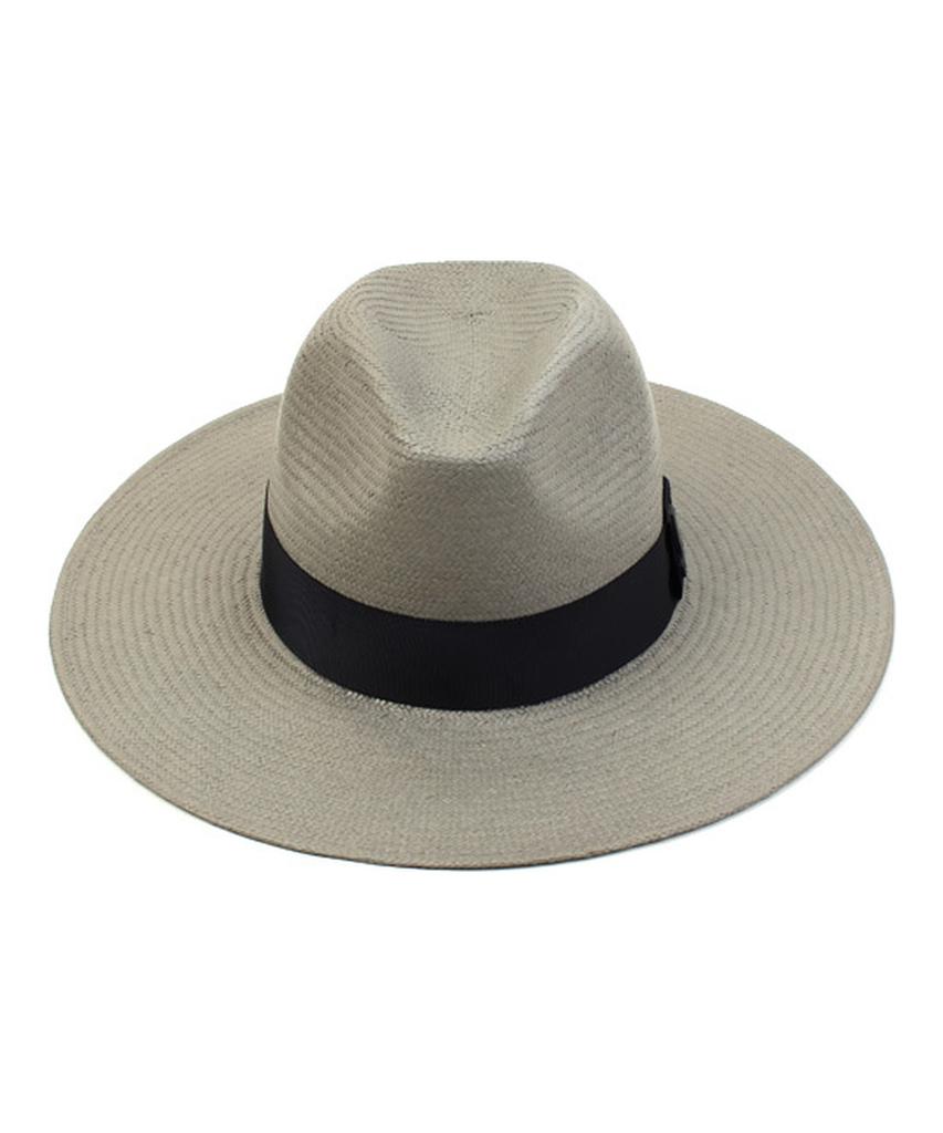 Yunibeosyeolkemiseuteuli Gray Long Summer Fedora Panama Hat