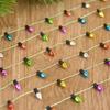 Colorful Fake Light String 5M Christmas Light Bulb Beads  Christmas Gift