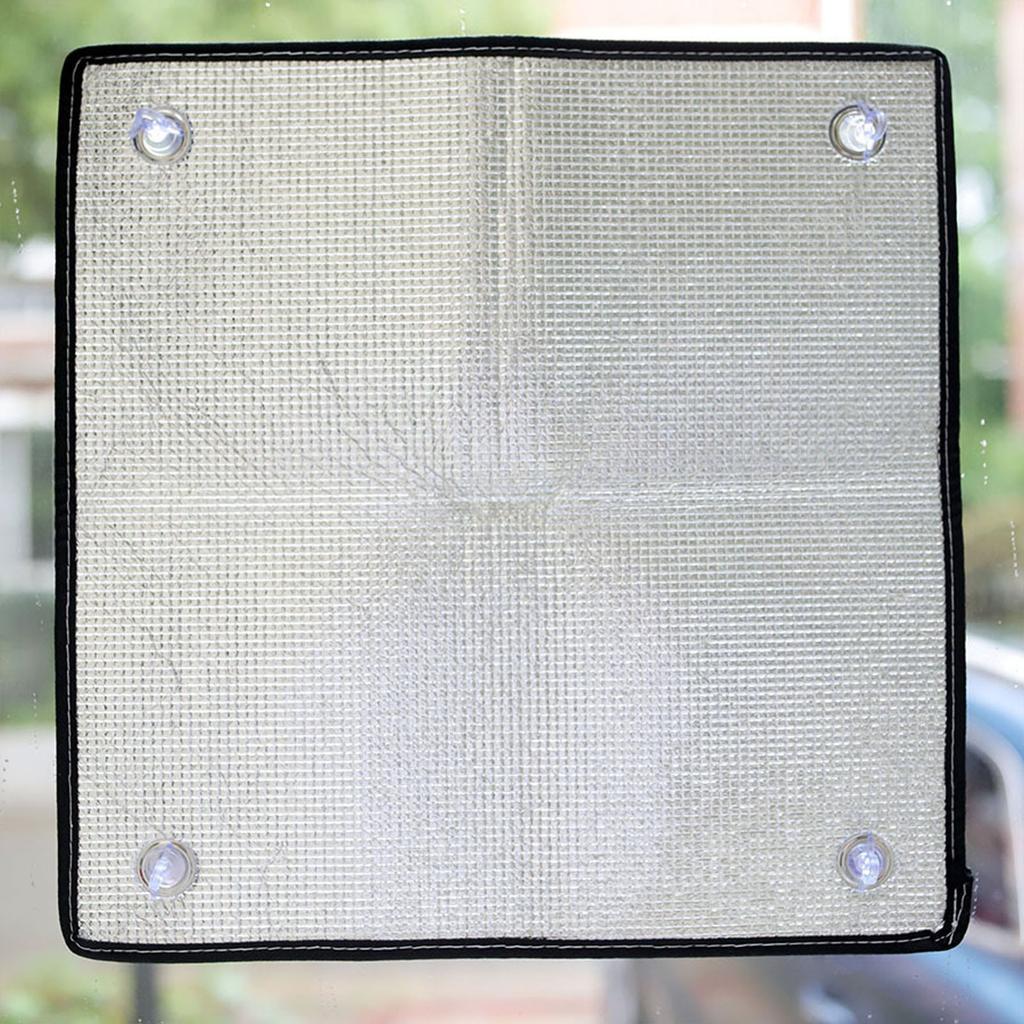 Aluminum Foil Insulation Film For Window Covering Sun Blocking Reduces Glares Enhances Privacy Home Office Car Use