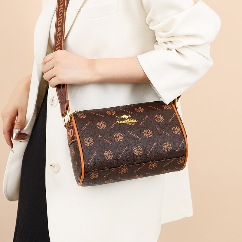 1PC Borsa a Spalla alla Moda Trendy da Donna Borsa a Spalla Grande Capacità Borsa Retrò da Donna Borsa Messenger da Pendolare Donna