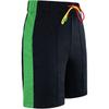 Puma X Chinatown Kollaboration Spezial Logo Bequem Weich Schnürung Freizeitshorts Herrenshorts Schwarz 595767-01