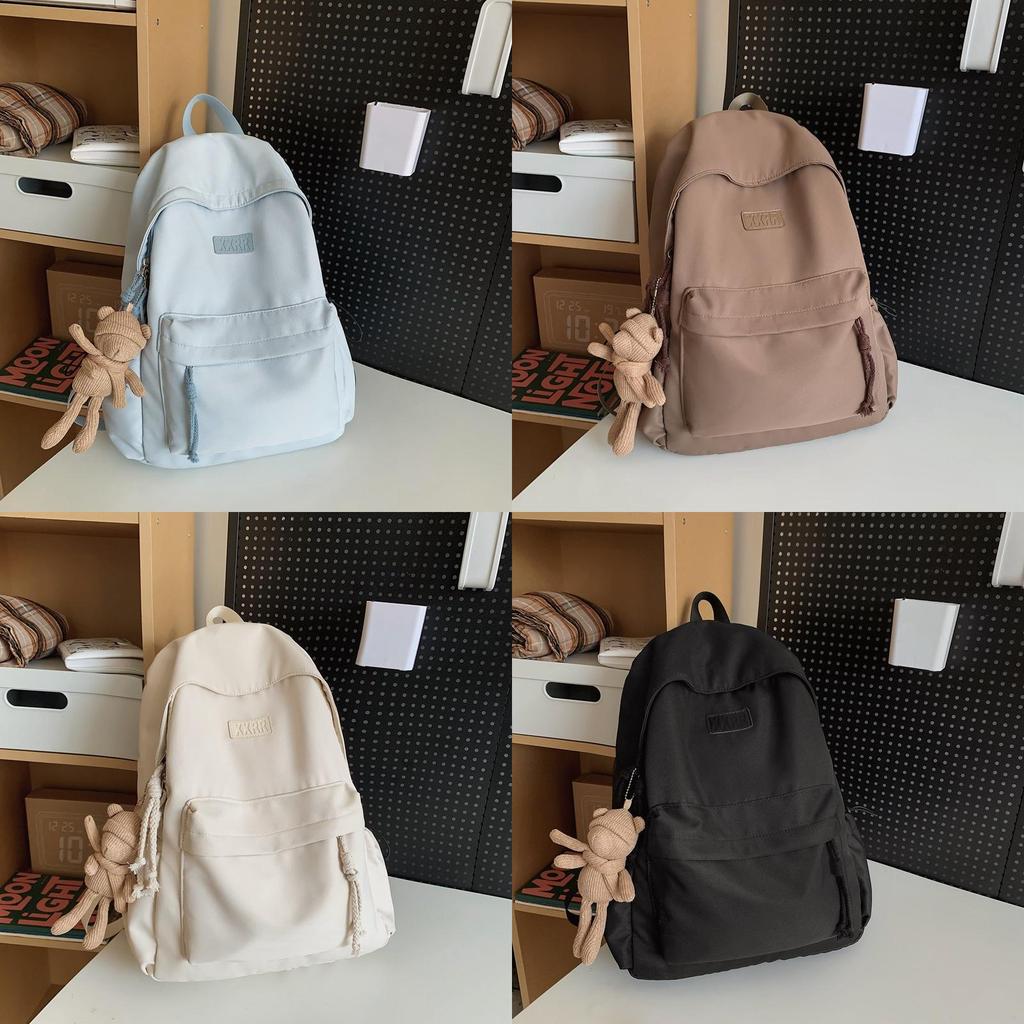 Minimalist Style Backpack For Girls With Nylon And Laptop Storage For School Use