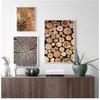 Abstract Wood Log Tree Rings Posters Wood Grain Rings Tree Ring Radial Lines Farmhouse Canvas Painting Pictures Home Decor