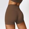 Unisex Hohe Taille Bauchkontrolle Po-Hebende Yoga-Shorts