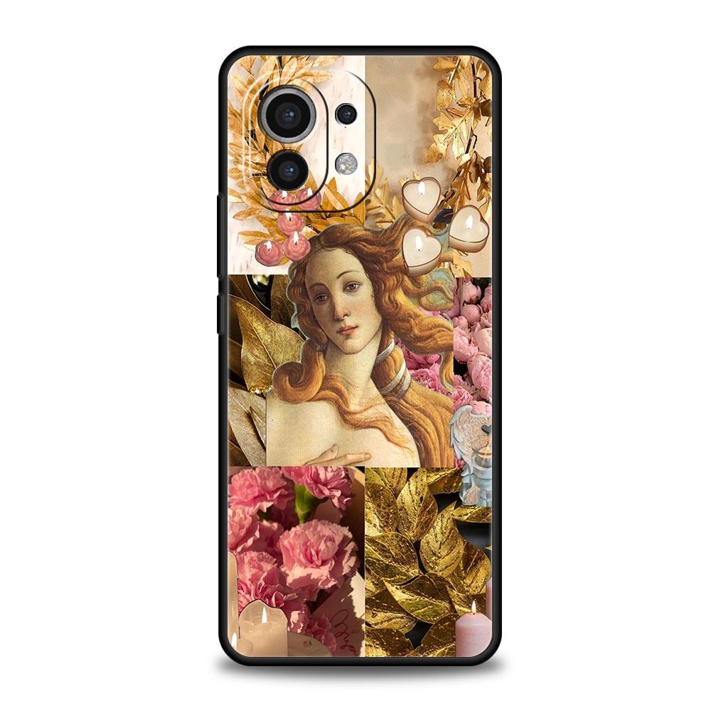 ART Aesthetic Collage Venus Phone Case For Xiaomi Mi 17 15T 15 14 14T 13T 12T Pro 12 13 Lite 5G 11T Poco X6 X7 X5 Pro Soft Cover